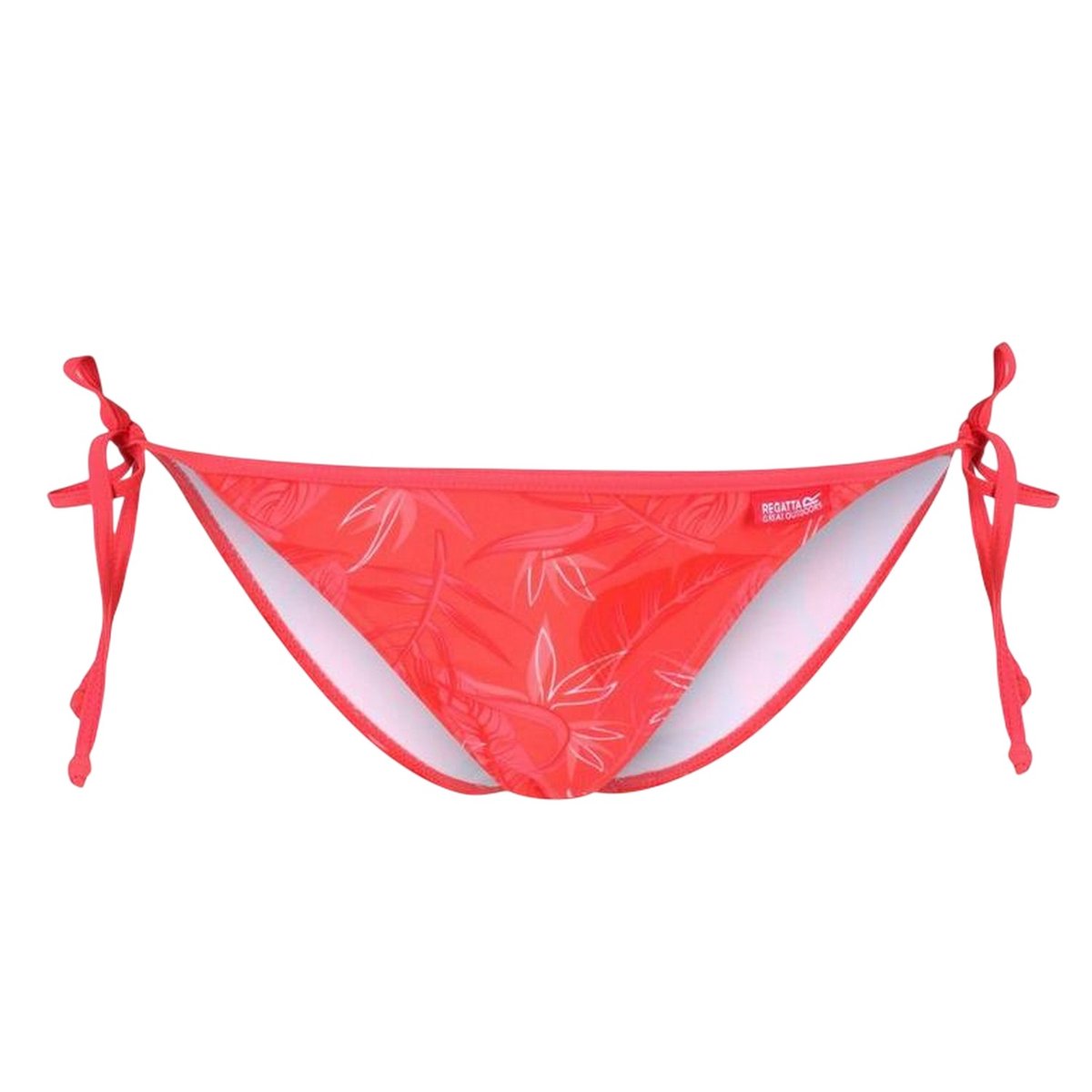 Bas de maillot de bain à nouer motif/style imprimé ACEANA rouge ciel imprimé, REGATTA