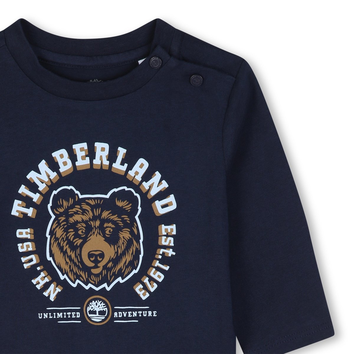 Tee-shirt manches longues bleu cargo, TIMBERLAND