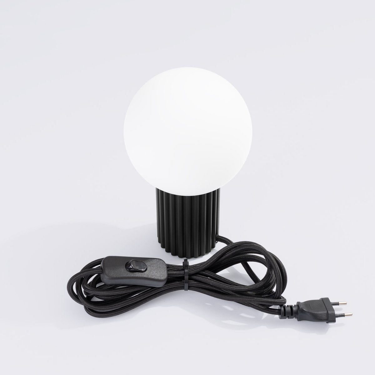 Lampe à poser Aluminium Noir G9 1 Halo noir, EDEN