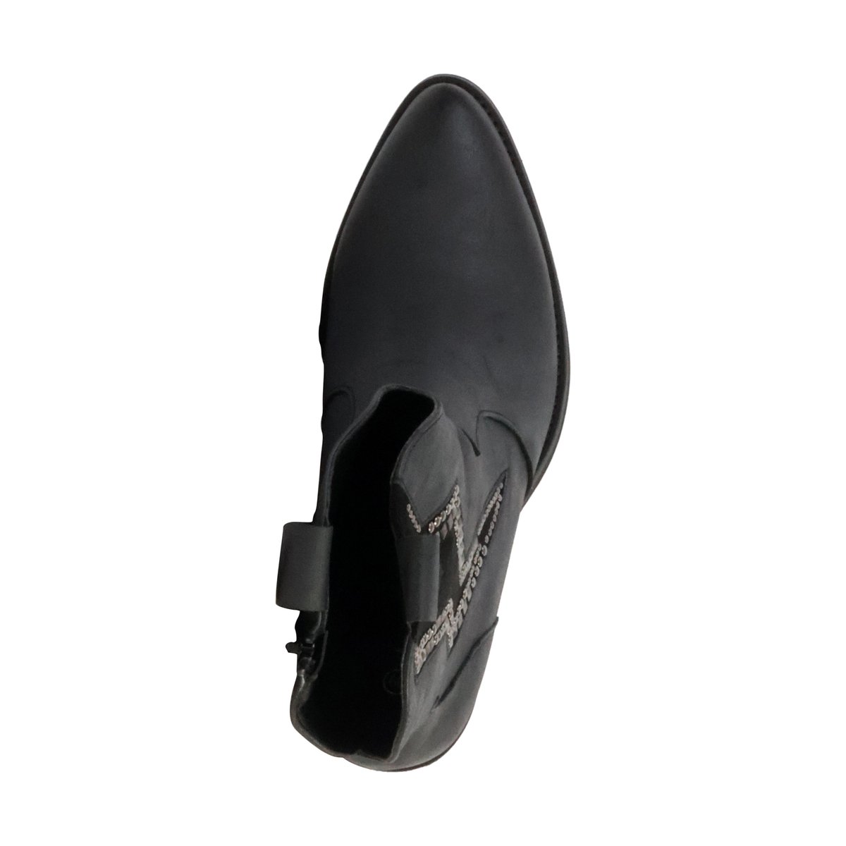 Bottines à Zip noir, ENZA NUCCI