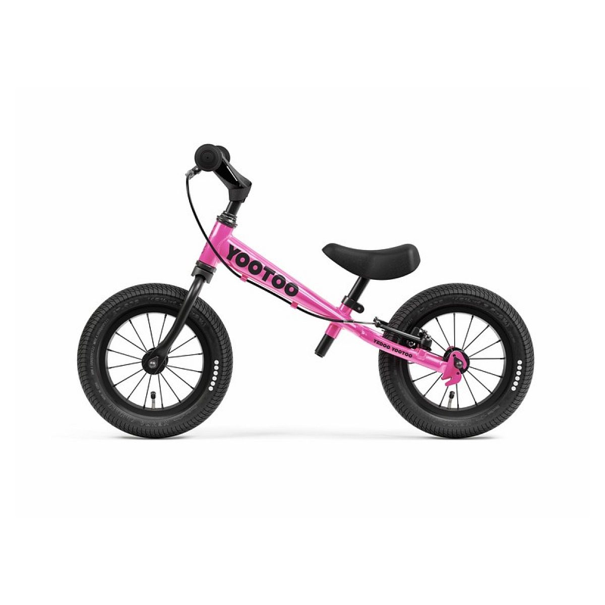Vélo balance bike YooToo rose couleur unique, YEDOO