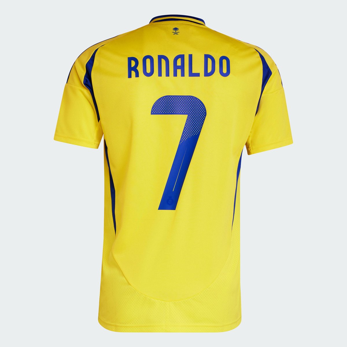 Maillot Domicile Al Nassr Fc 24/25 Ronaldo Maillot Domicile Al Nassr Fc 24/25 Ronaldo impact yellow / royal blue, adidas Performance