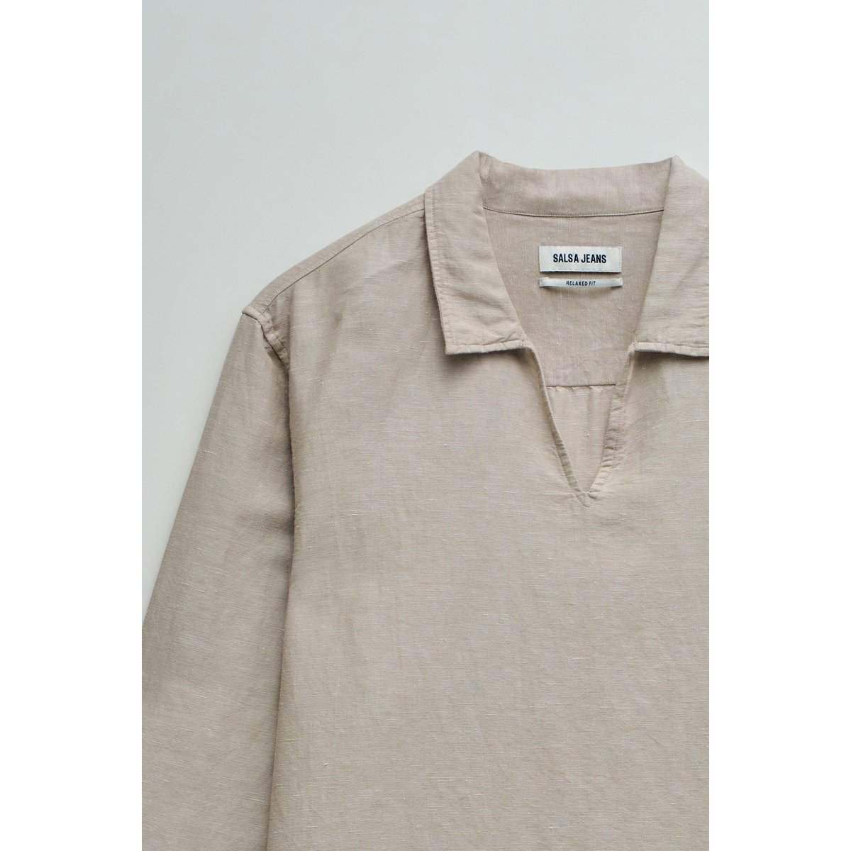 CHEMISE EN LIN ecru, SALSA JEANS