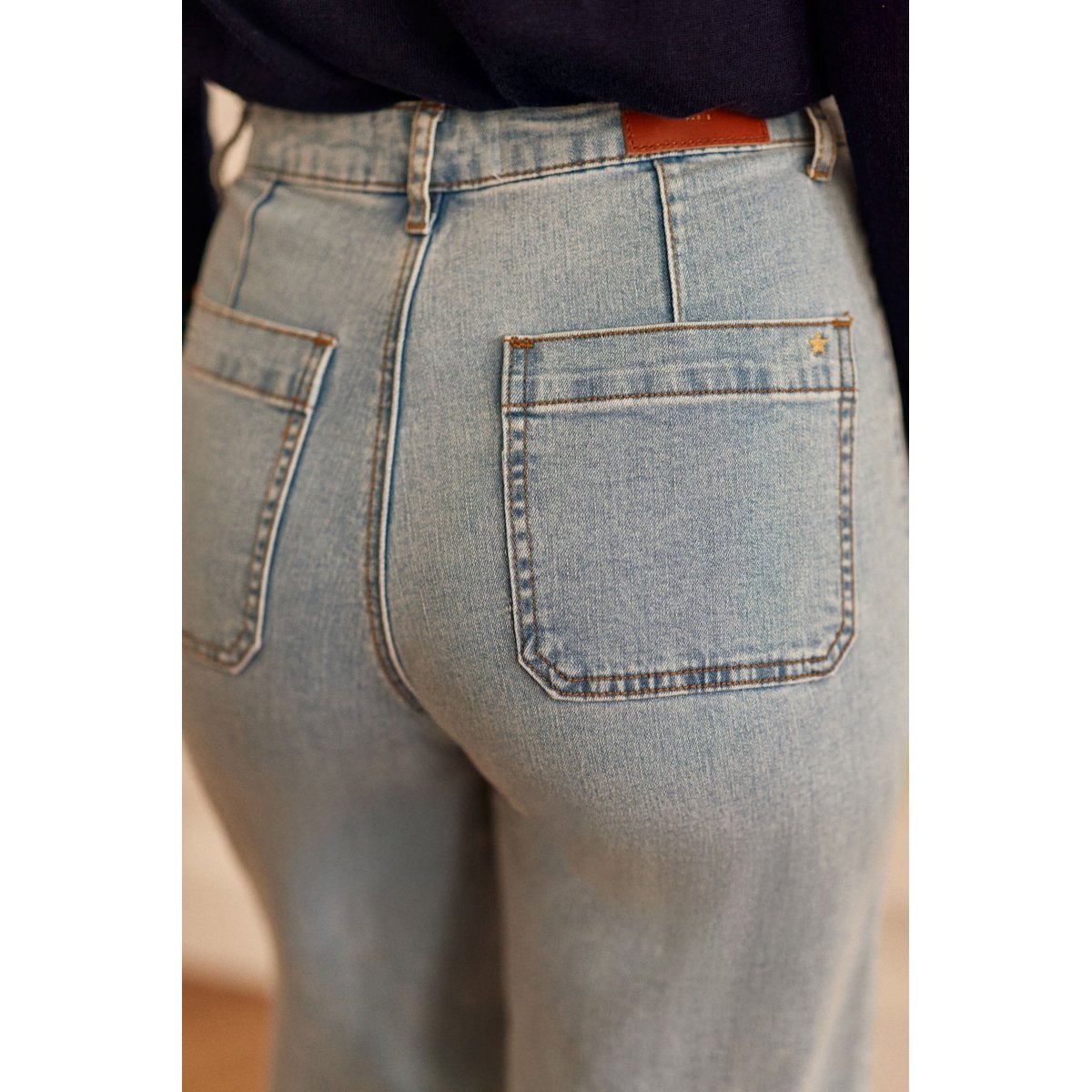 Jean uni ATLANTA LS 92-light stone, LA PETITE ETOILE