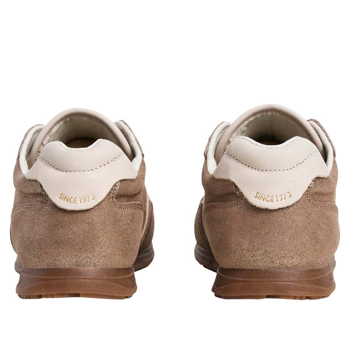 Daze - Sneakers Rétro En Daim or, PEPE JEANS