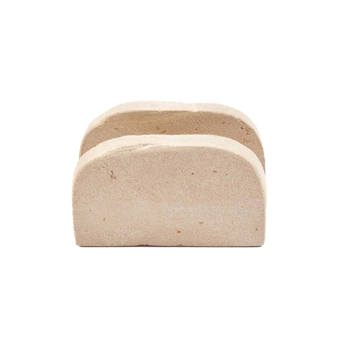 Porte-tissus en grès SUMBA beige, BAZAR BIZAR