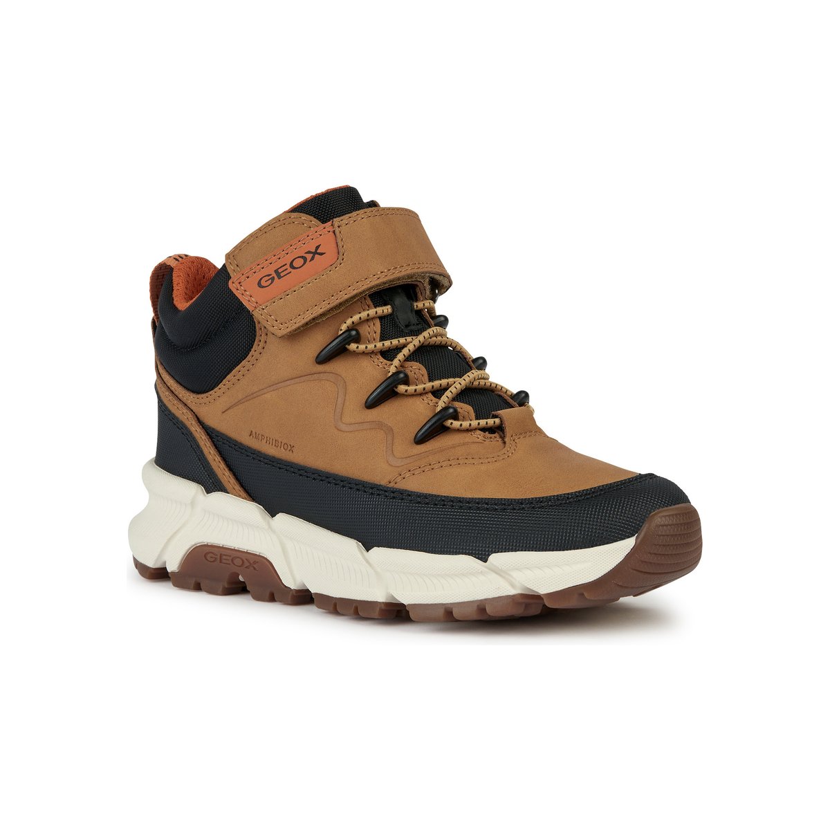 Baskets montantes, FLEXYPER PLUS jaune foncé/noir, GEOX