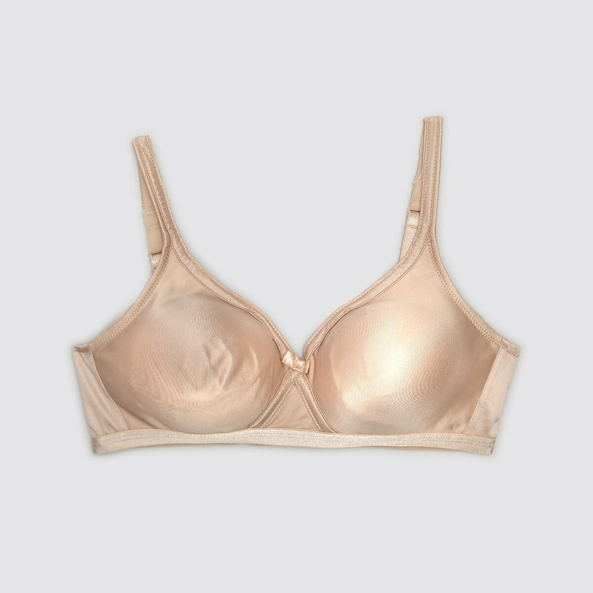Reggiseno senza ferretti Cœur Croisé Satiné nude, PLAYTEX