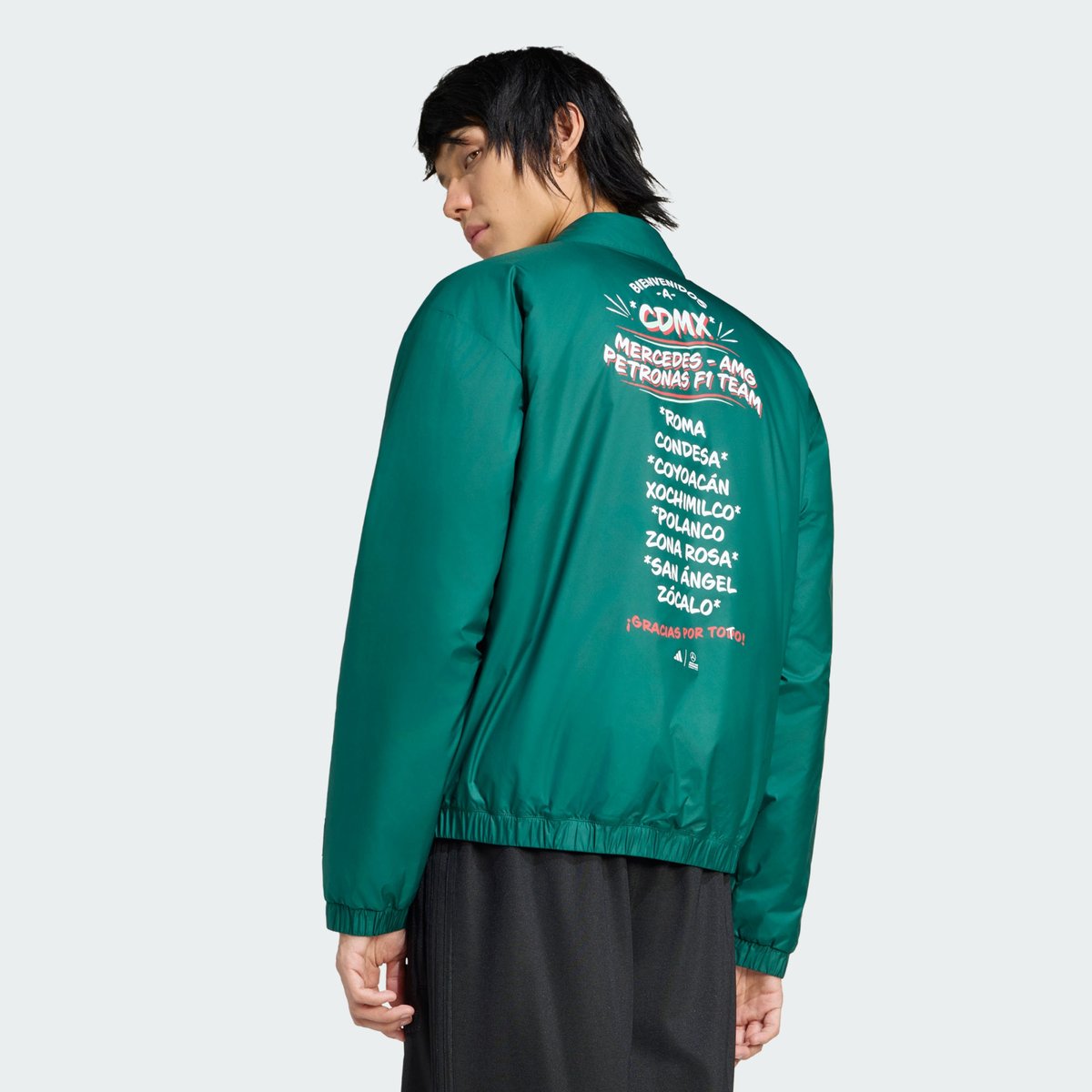 Veste Mercedes - Amg Petronas Formula 1 Team Mexico City collegiate green, adidas Performance