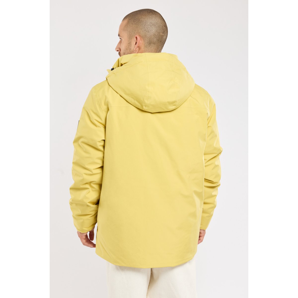 Parka courte en polyester recyclé HARDWOOD ambre, BERMUDES