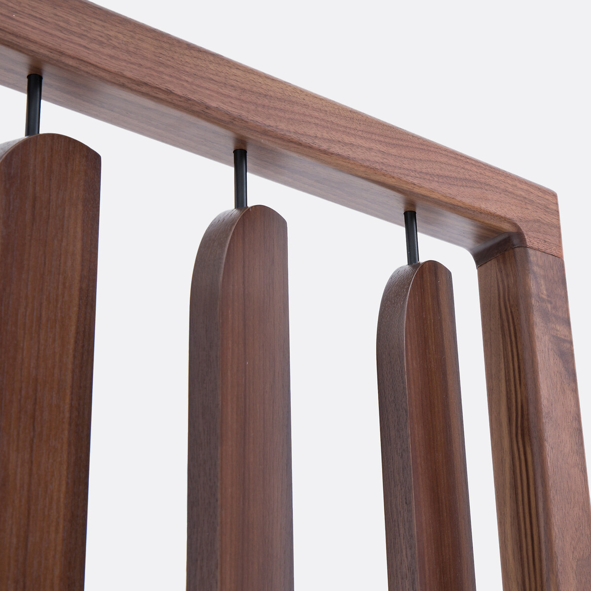 Acapulco Room Divider in Solid Walnut and Walnut Veneer walnut, LA REDOUTE INTERIEURS