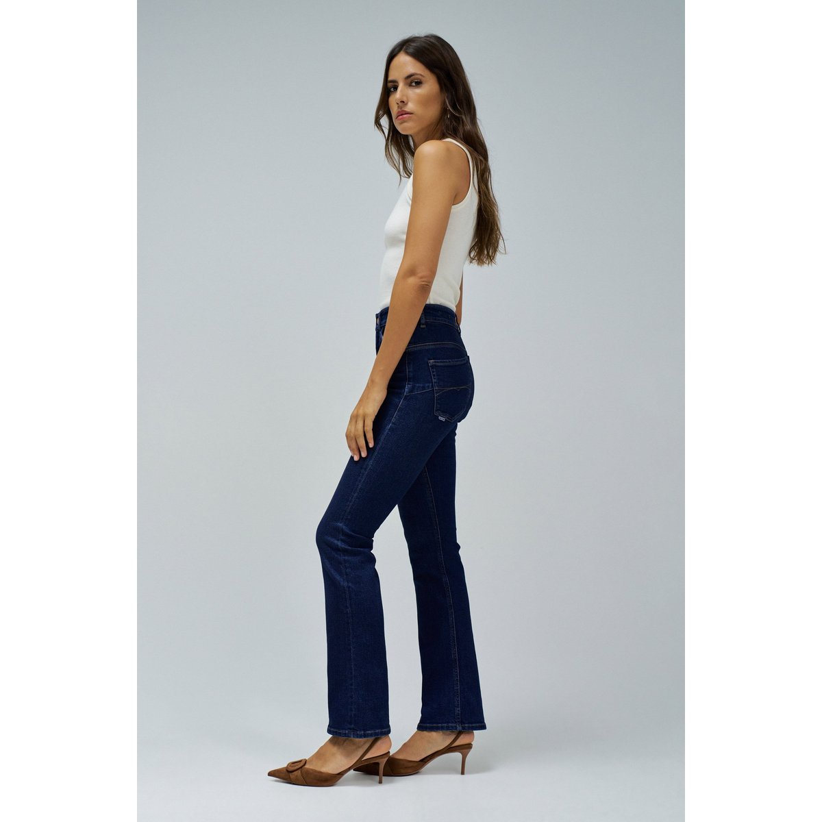 JEAN FAITH PUSH IN BOOTCUT bleu, SALSA JEANS