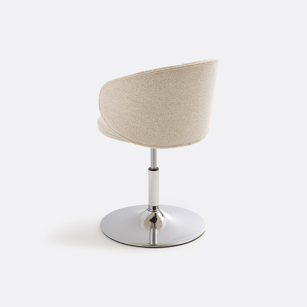 Chaise de bureau rotative, Jakemo ecru, LA REDOUTE INTERIEURS