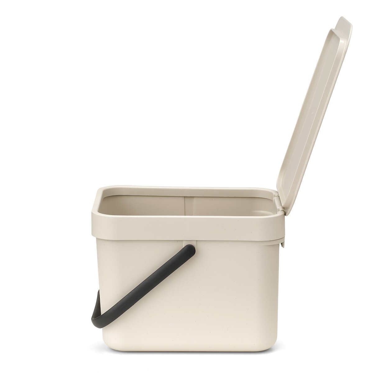 Poubelle de tri Sort & Go 6L soft beige, BRABANTIA