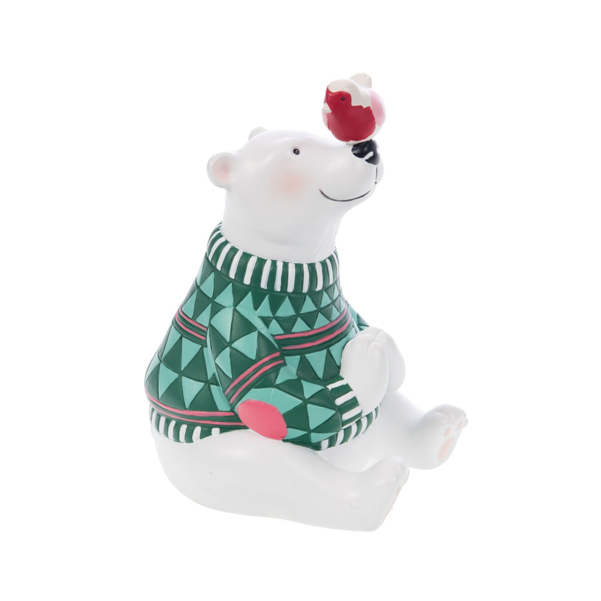 Ours Hugues Oiseau (lot de 2) multicolore, AMADEUS
