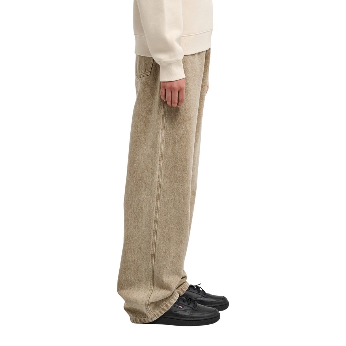 Jean relaxed 365 COLOR DENIM marron sepia, ELEMENT