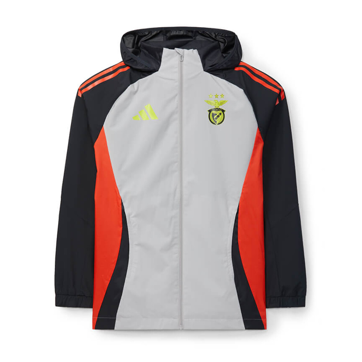 Casaco Cinza Adidas 2024-2025, SL Benfica cinzento, SL BENFICA