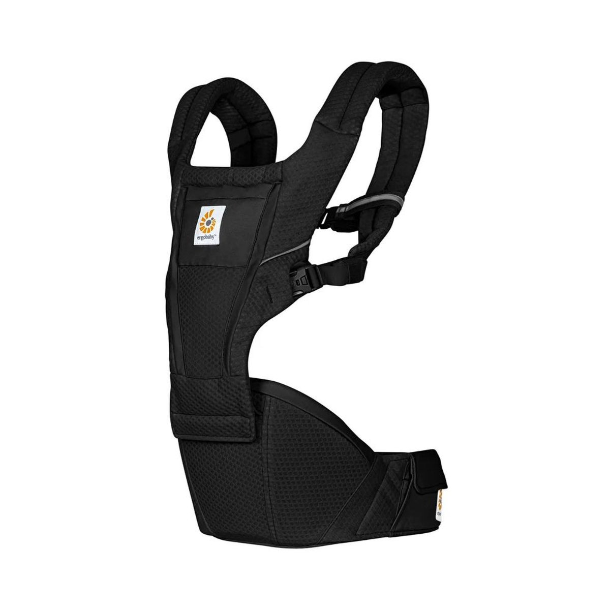Porte bébé Alta Hip Seat Black onyx couleur unique, ERGOBABY