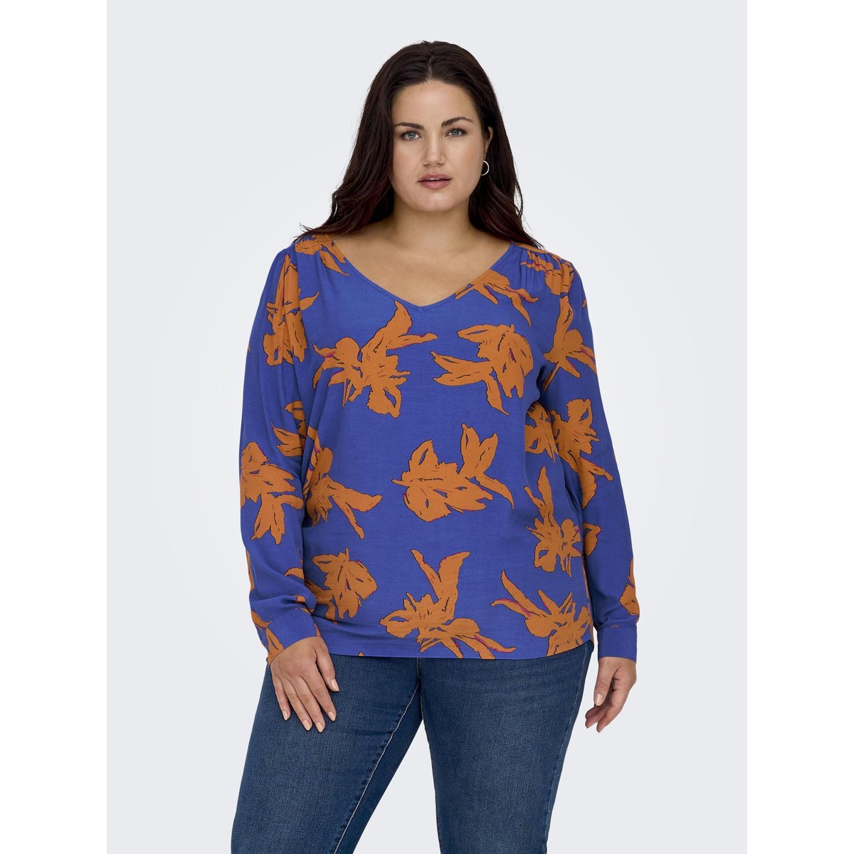 Top dazzling blue, ONLY CARMAKOMA