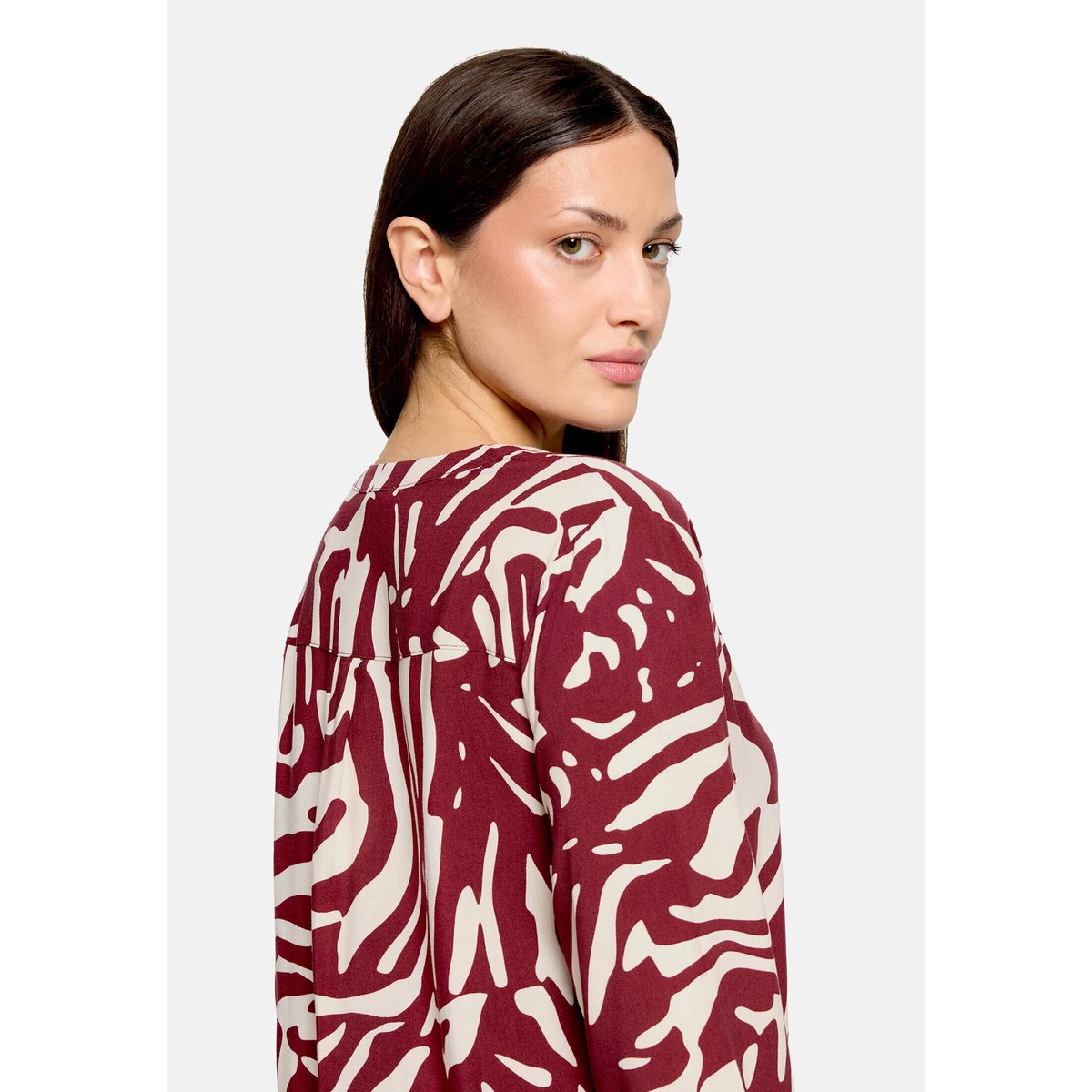 Tunique à imprimé nature/dark red, BETTY & CO