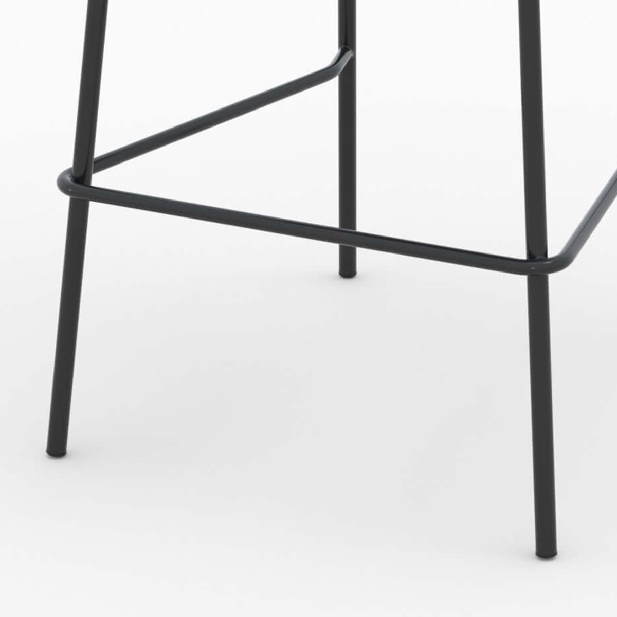 Lot de 2 chaises pour îlot central en tissu 68 cm - VICTORIA gris clair, MAISON PAVANE