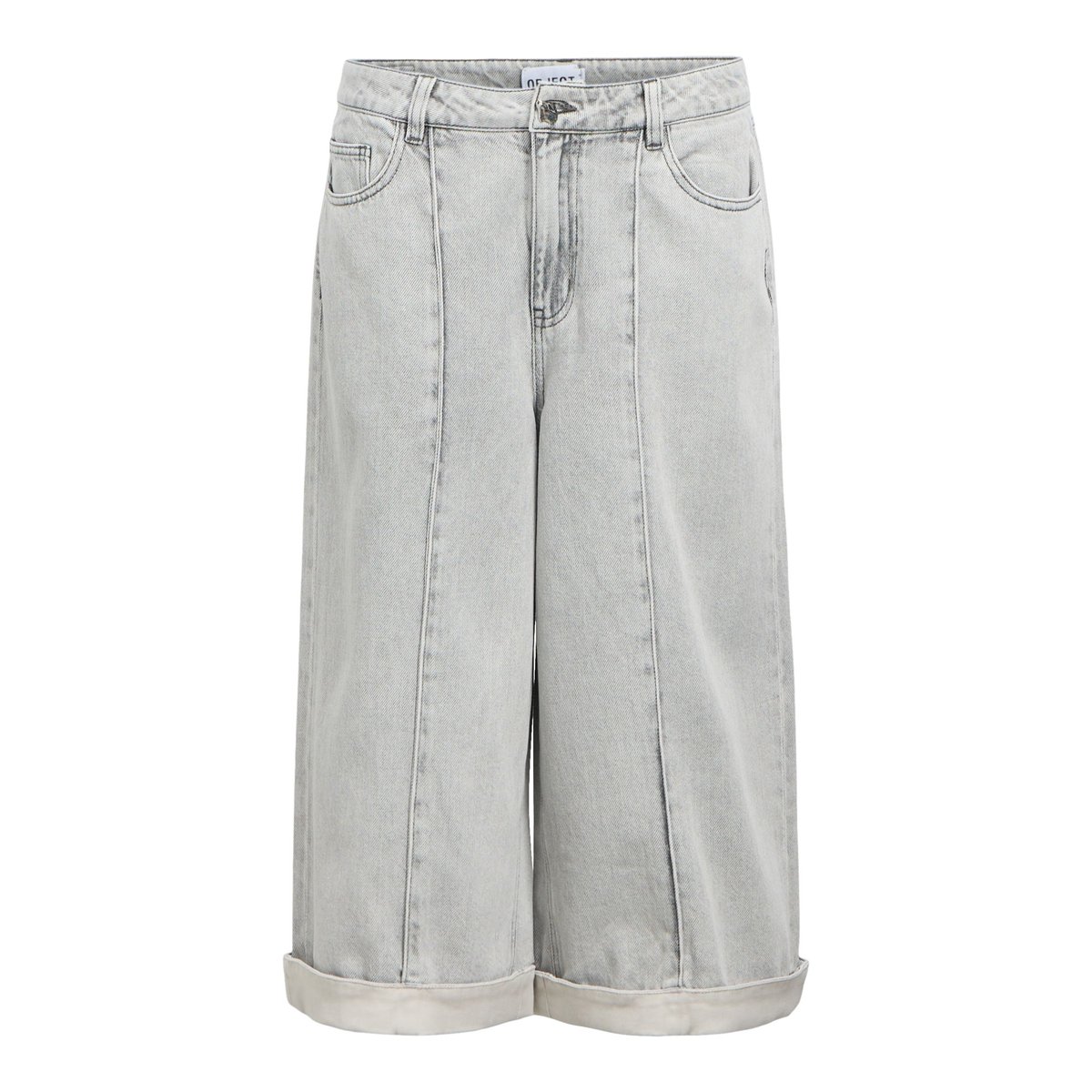 Short light grey denim, OBJECT