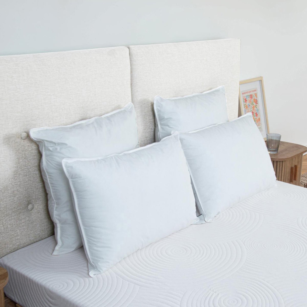 Oreiller Synthétique Moelleux LUXOTEL blanc, BELLECOUR