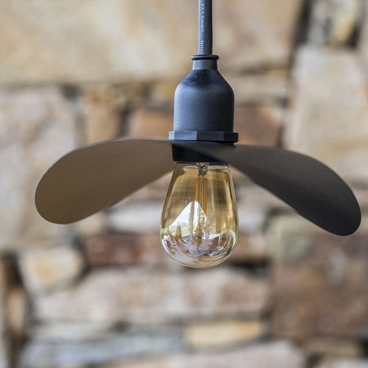 Guirlande métal twist E27 HAT doré, LUMISKY