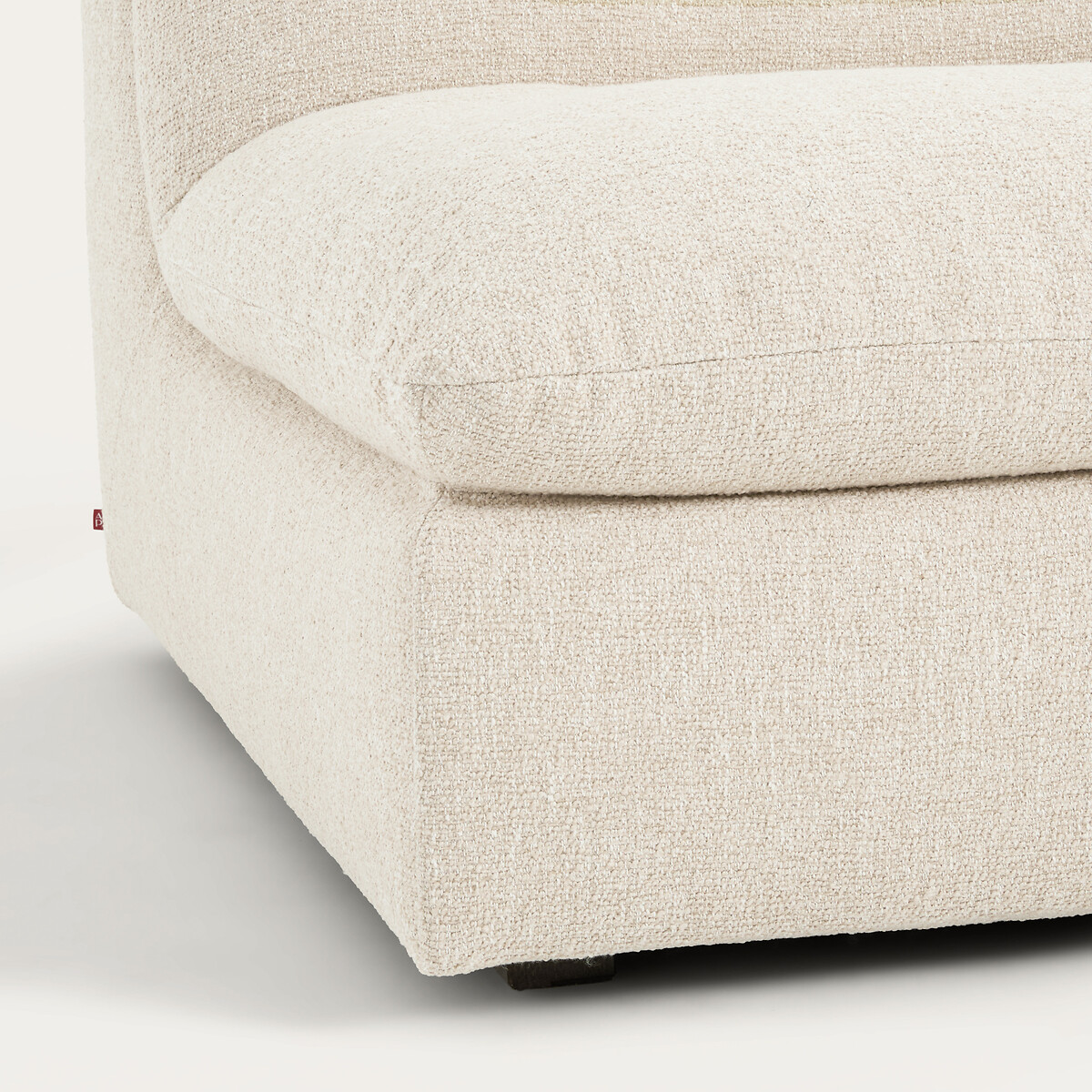 Modulares Sesselmodell aus Bouclé, GIULIANO kreide, AM.PM