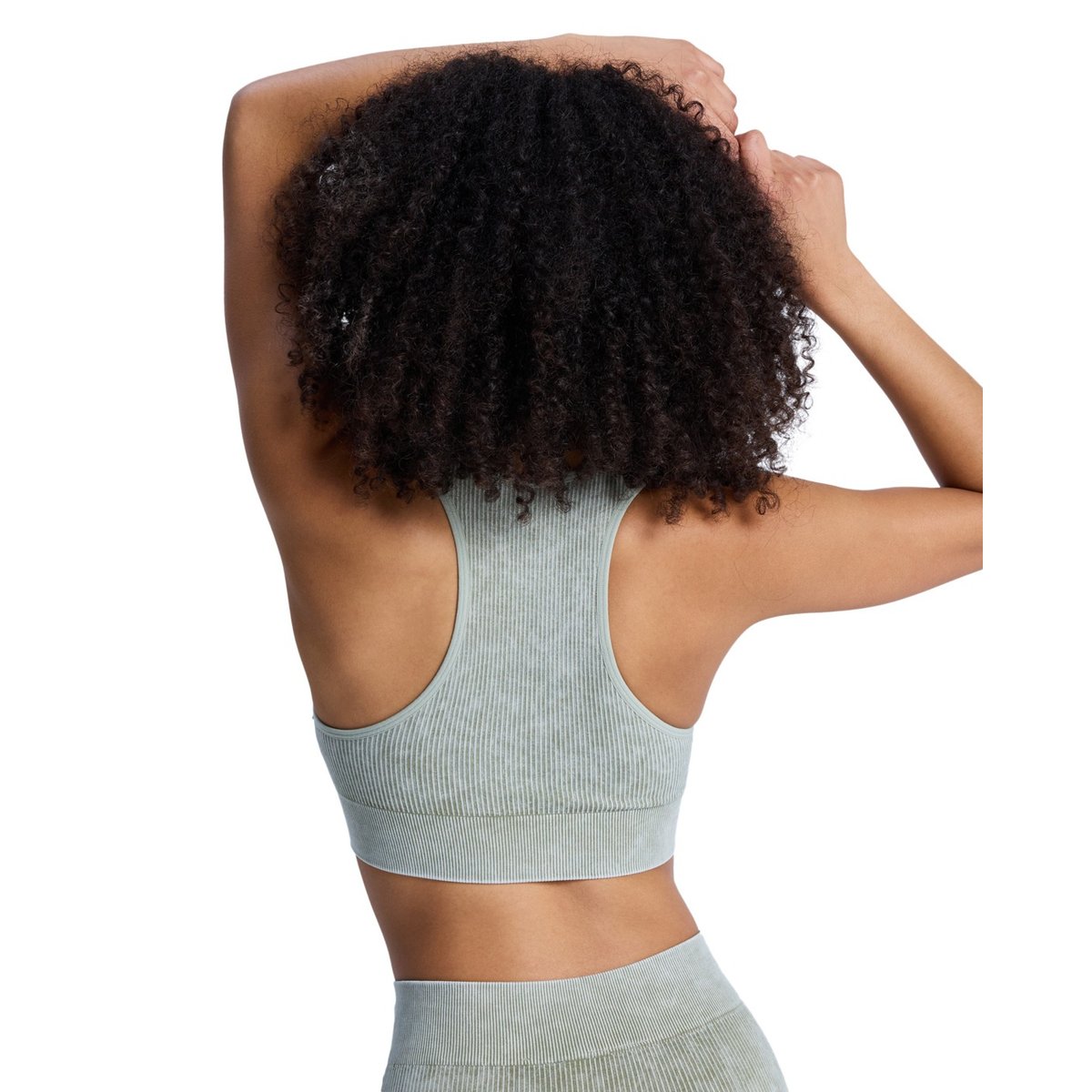 Brassière de sport CHILLOUT SEAMLESS WASHED. vert oil green, ROXY