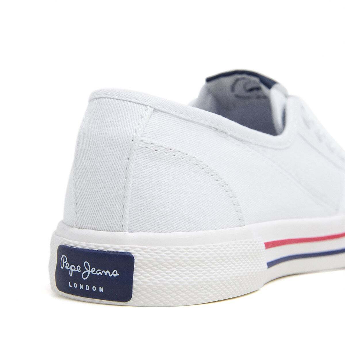 Baskets Brady Basic blanc, PEPE JEANS