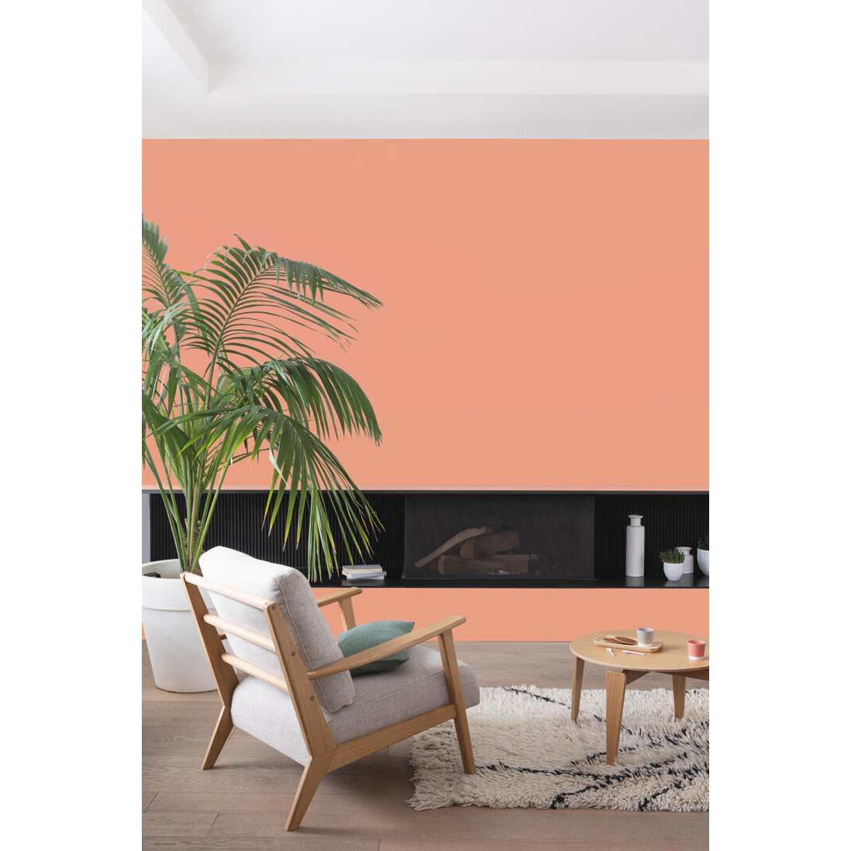 Peinture : Cr&eacute;er une arche de couleur pour d&eacute;limiter un espace bureau