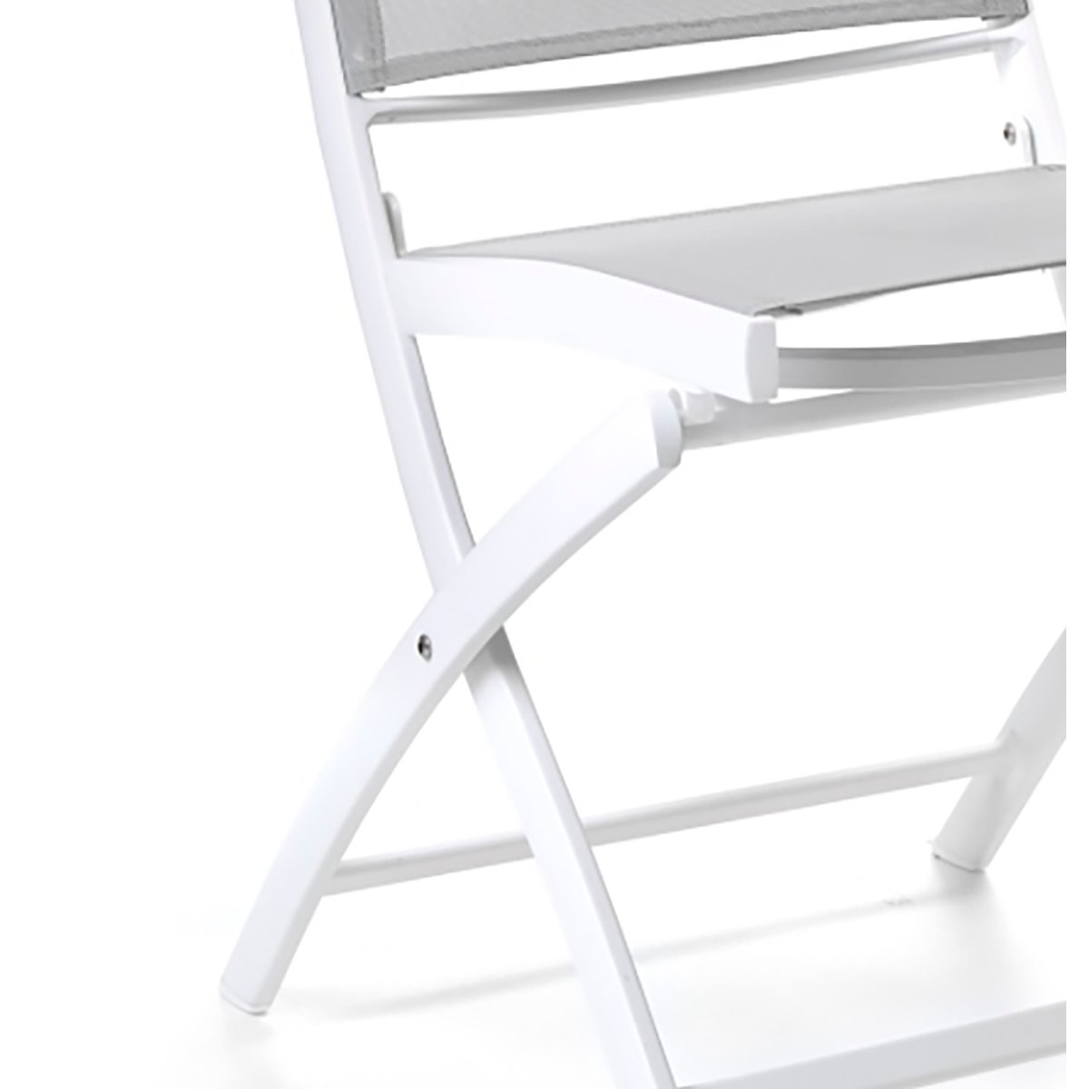 Chaise de jardin pliante, CASSIS blanc, GESCOVA