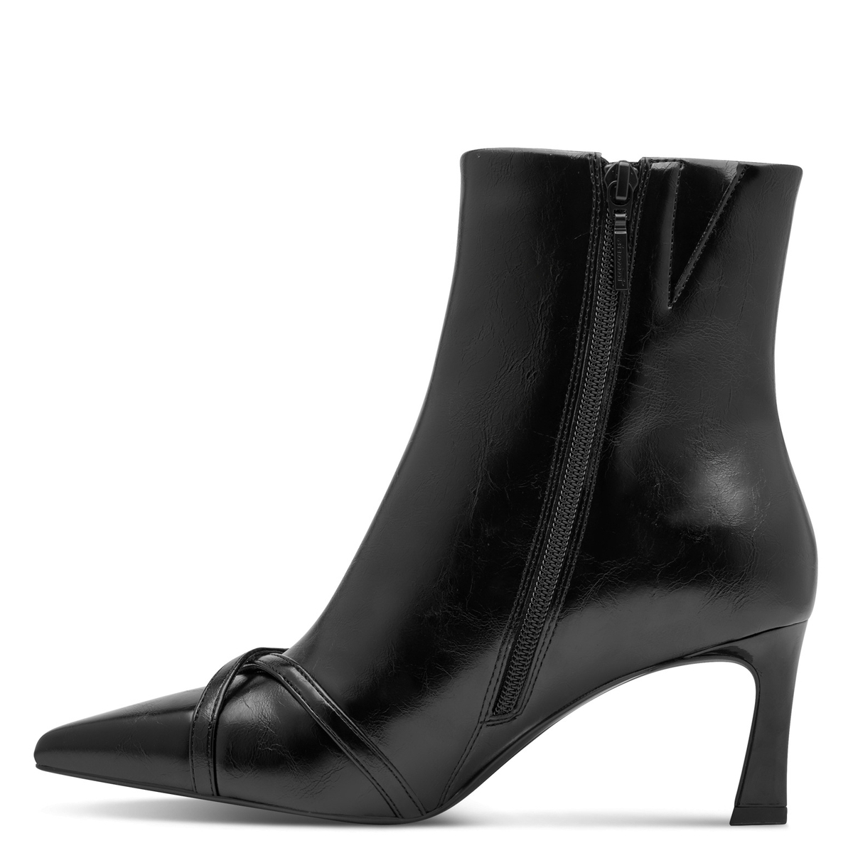 Bottine pointu noir, TAMARIS