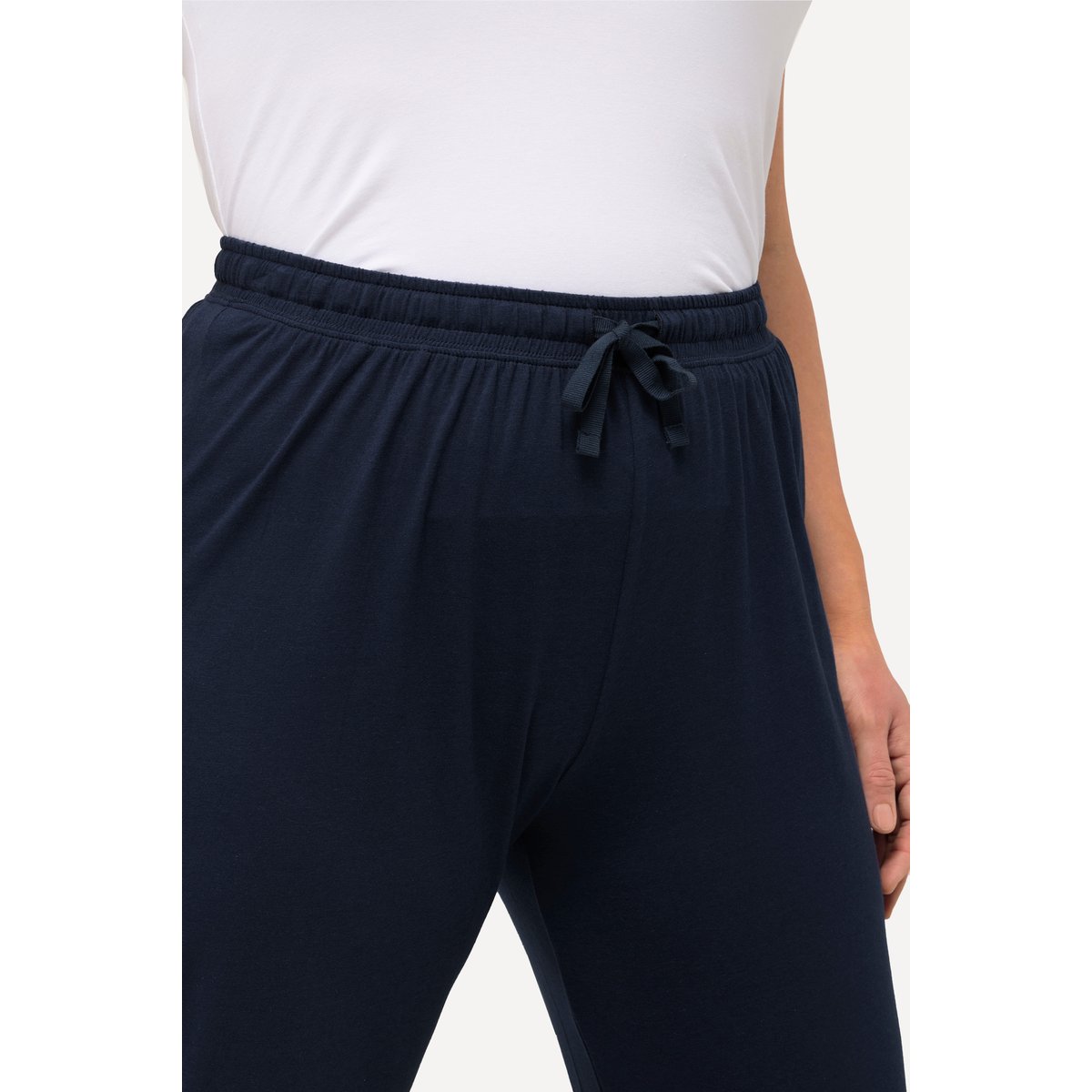 Pantalon de pyjama en modal mélangé bleu nuit, ULLA POPKEN
