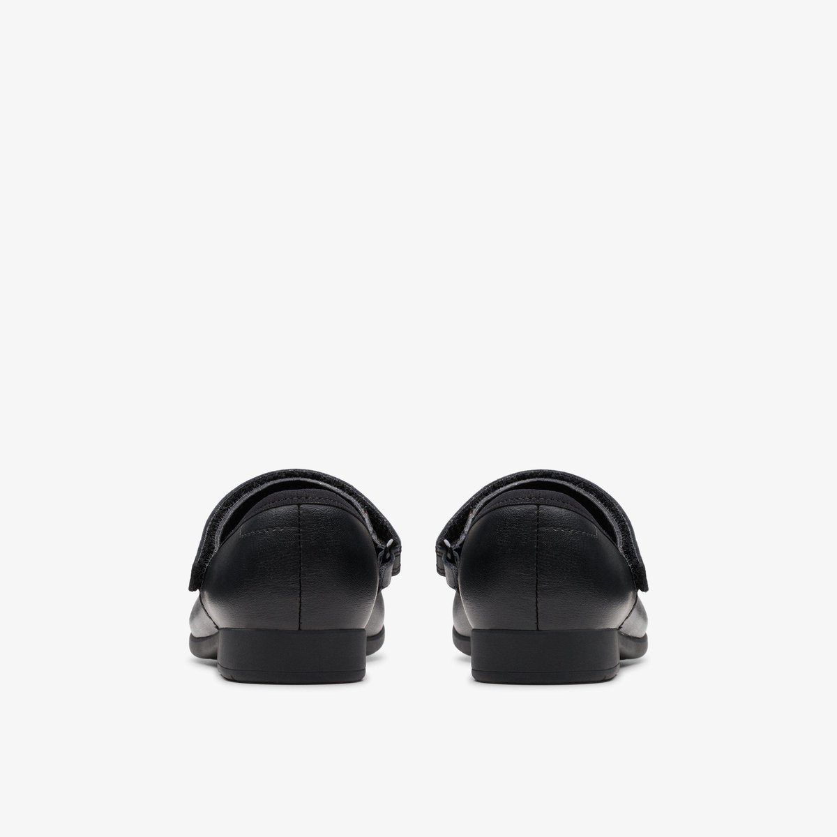Ballerines Cuir Coupe Large SCALA TAP K noir, CLARKS
