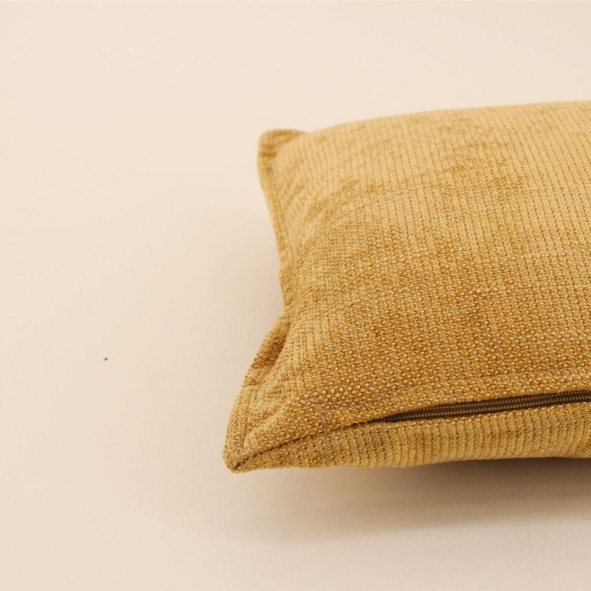 Coussin rectangulaire 30x50cm en tissu gris, ORNAMI