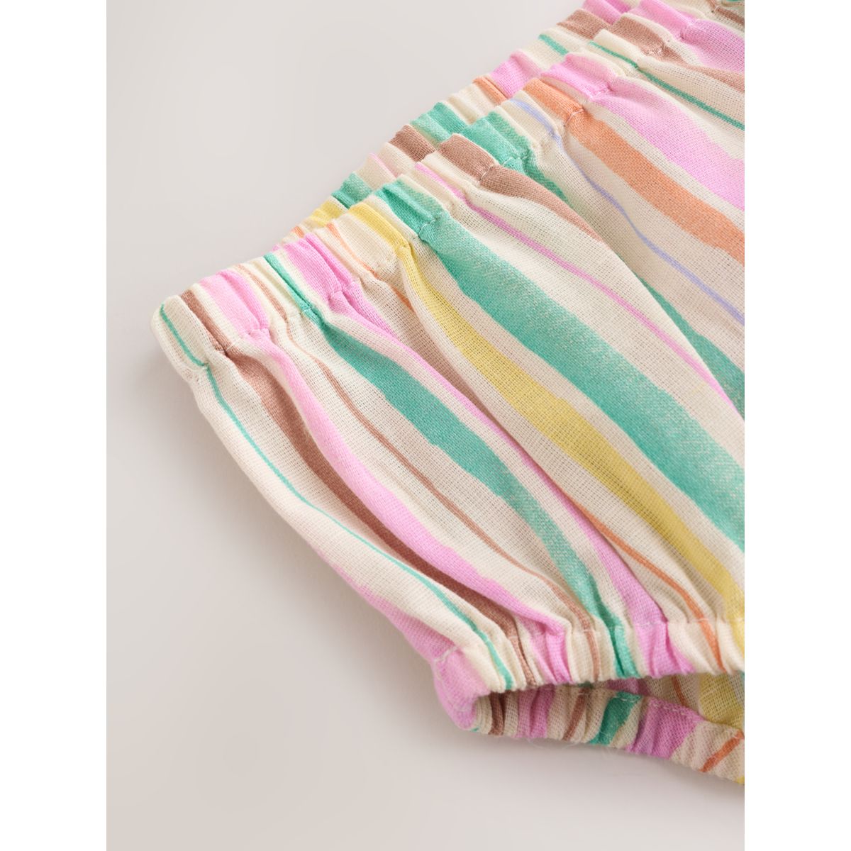 Robe tissée et culotte bébé, 2 pièces rayures multicolores, NEXT