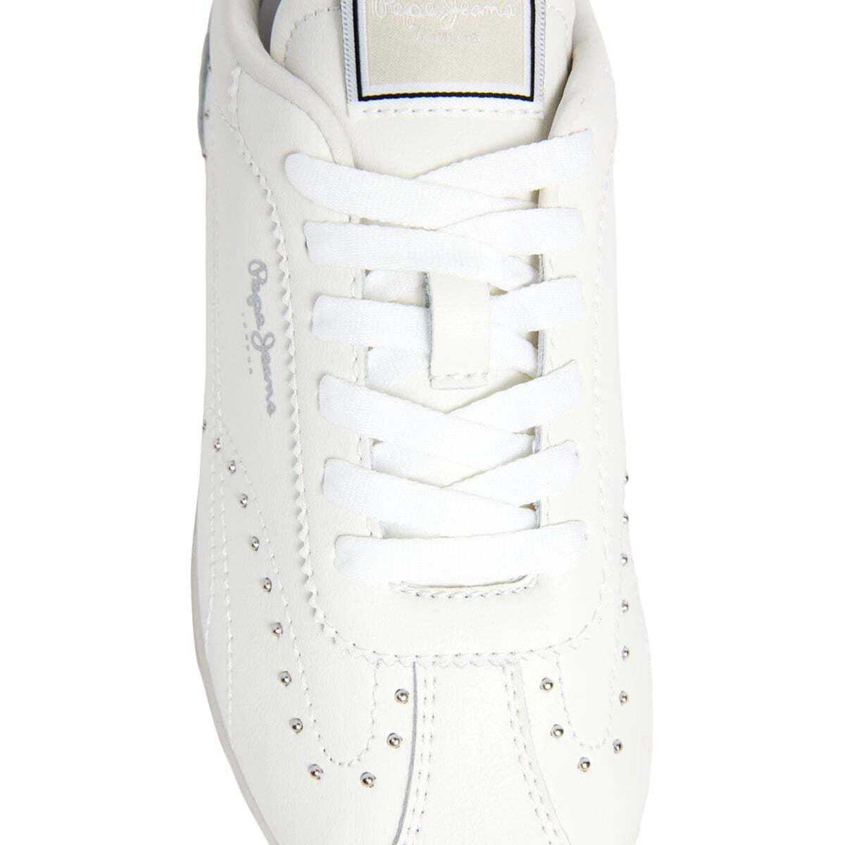 Jane - Baskets De Running Rétro blanc d'usine, PEPE JEANS