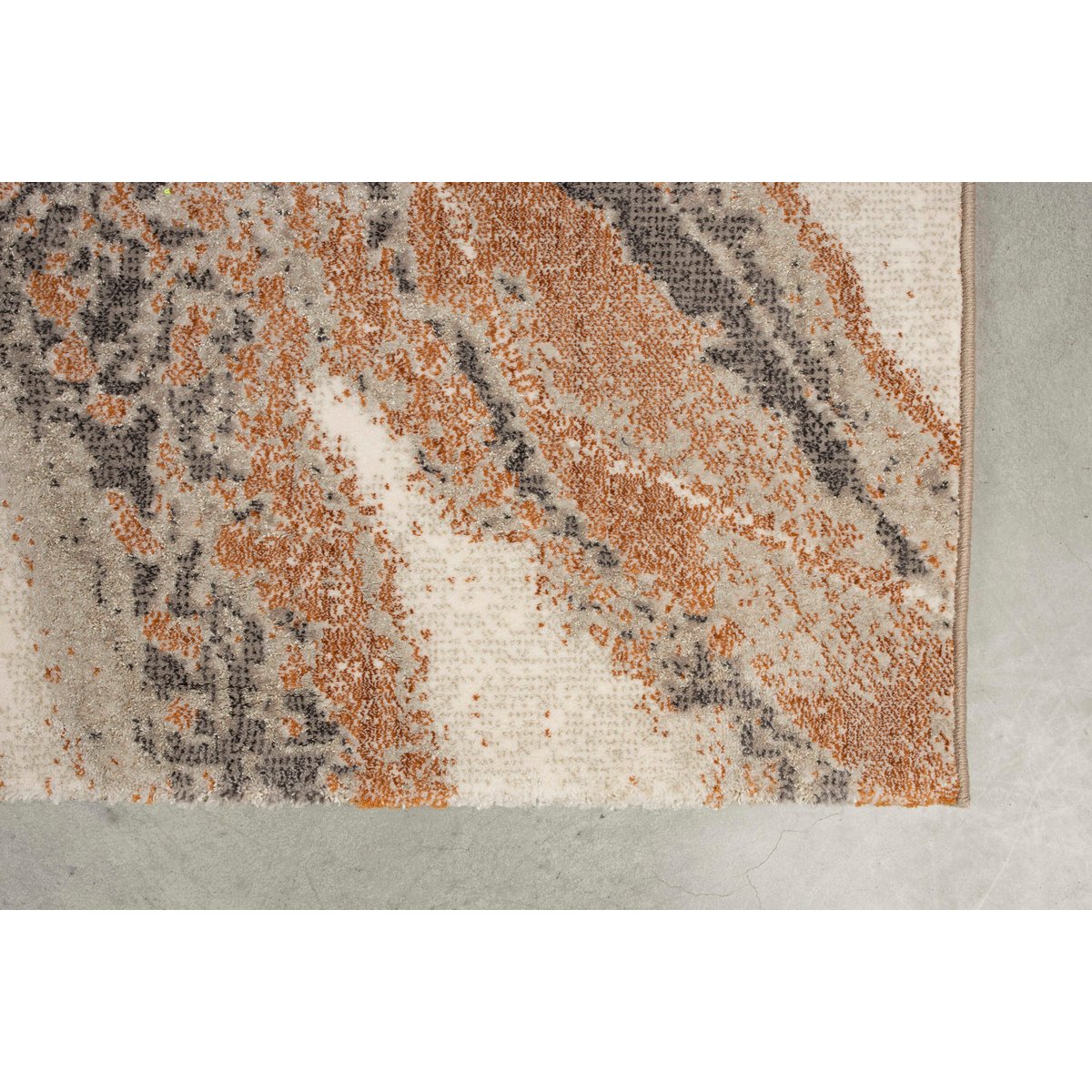 Tapis en tissu 160x230 cm SOLAR marron, ZUIVER