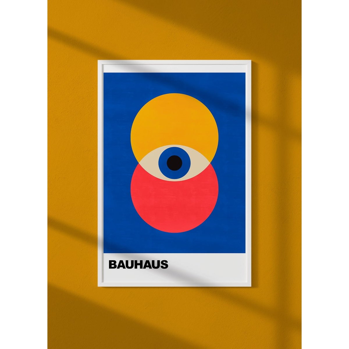 Affiche Bauhaus 43 blanc, L'AFFICHERIE