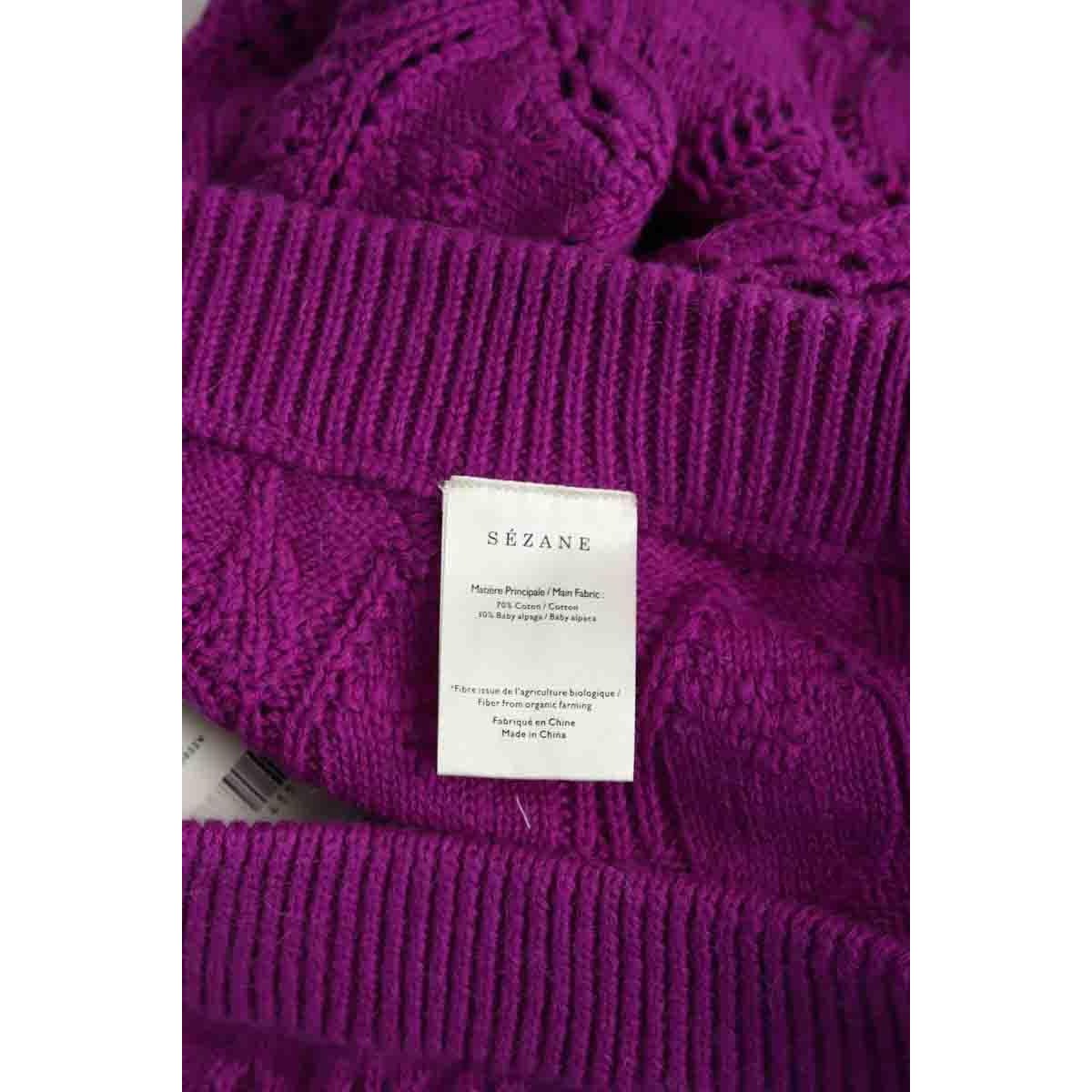 Mini short - Très Bon État violet, SEZANE