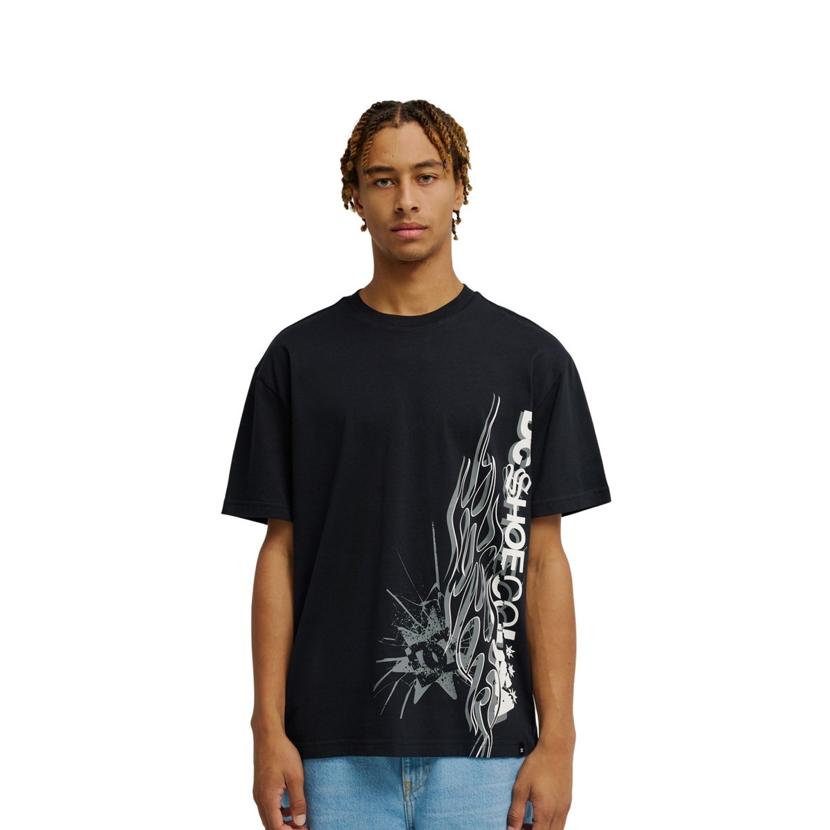 T-Shirt manches courtes. noir black, DC SHOES