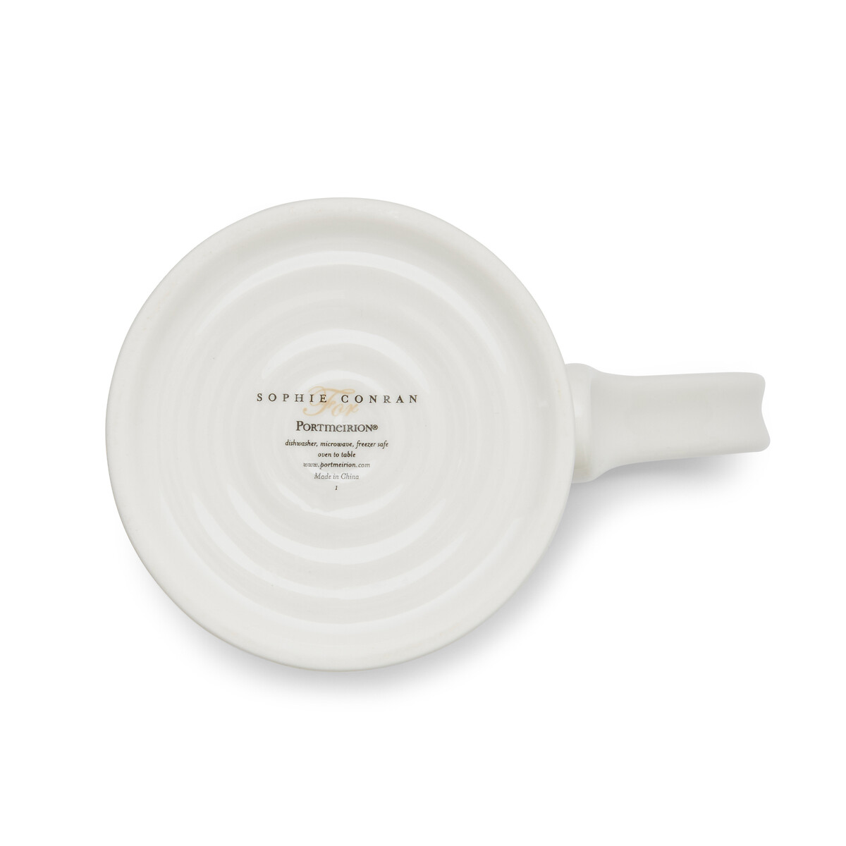 Set of 4 White Tall Mugs white, SOPHIE CONRAN FOR PORTMEIRION