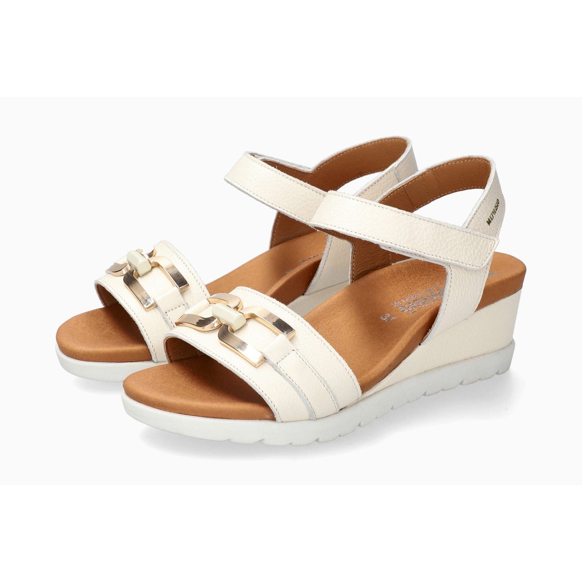 Sandales en cuir YULIA beige 5145, MEPHISTO