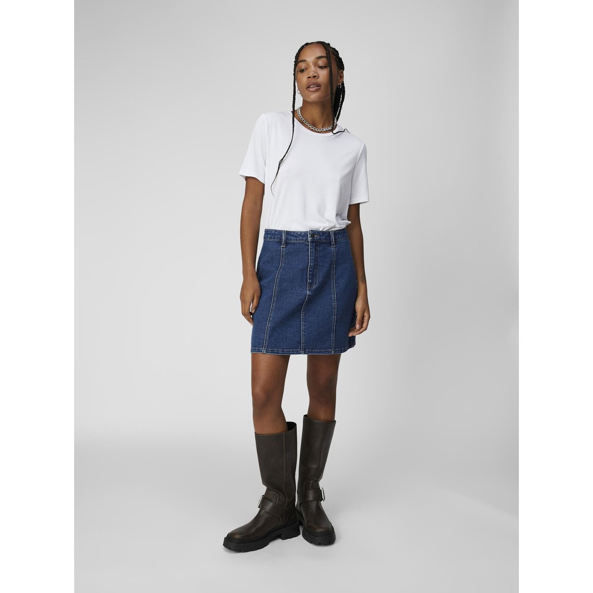 T-Shirt OBJANNIE white, OBJECT