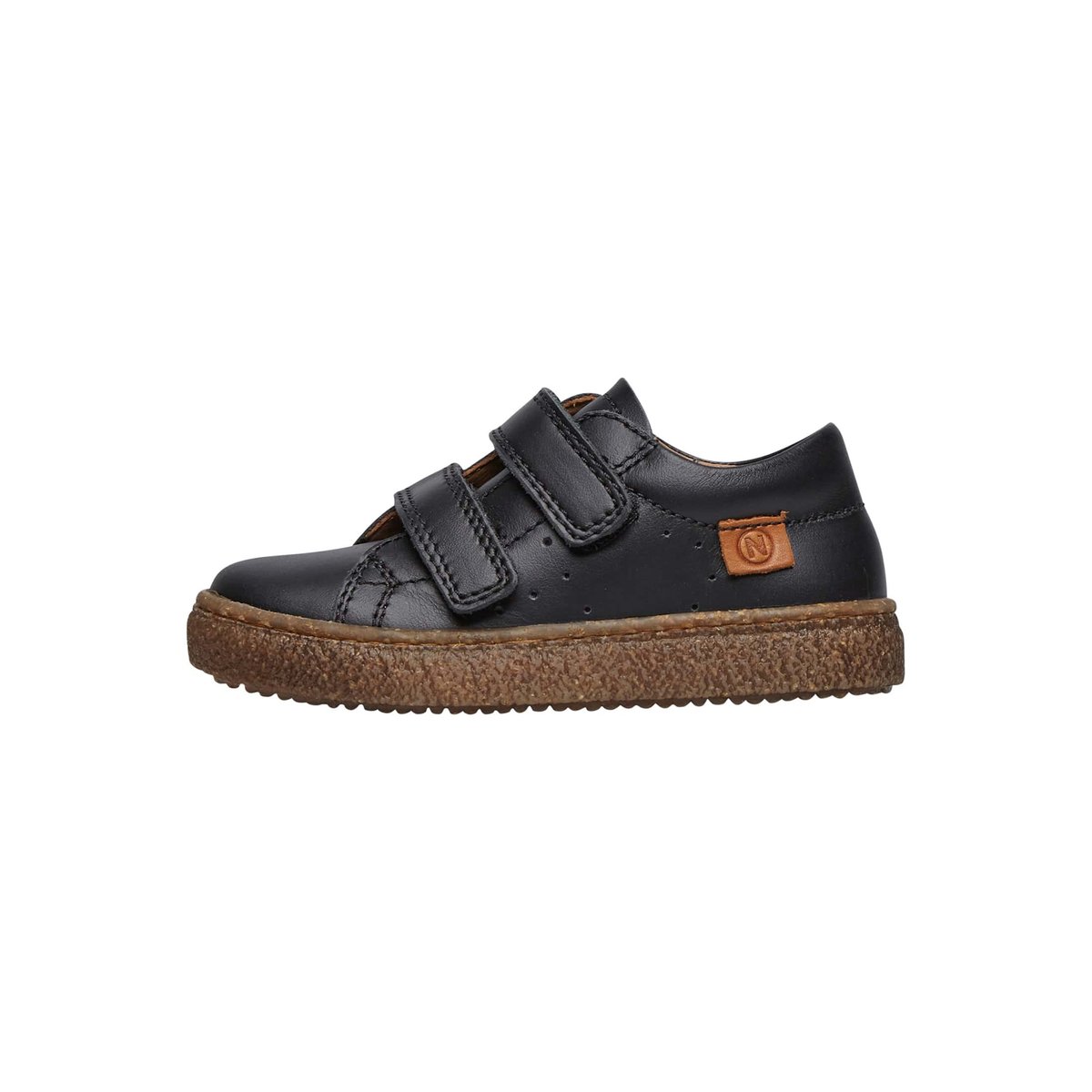 Baskets en cuir nappa CAREX VL marine, NATURINO