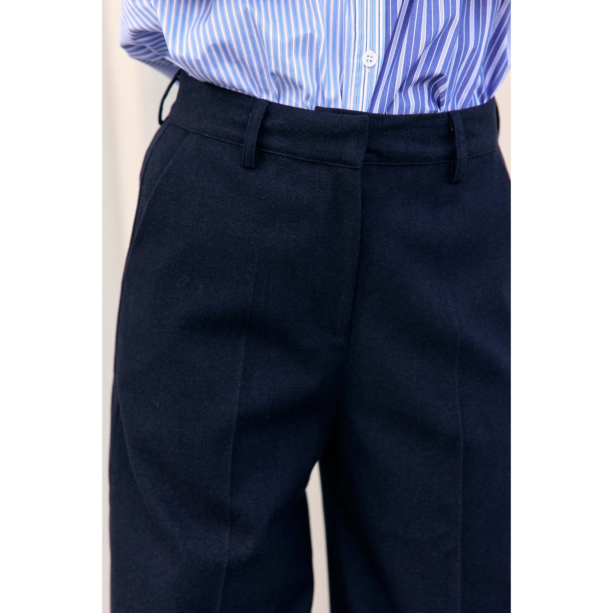 PANTALON uni PETRONY 25-marine, LA PETITE ETOILE