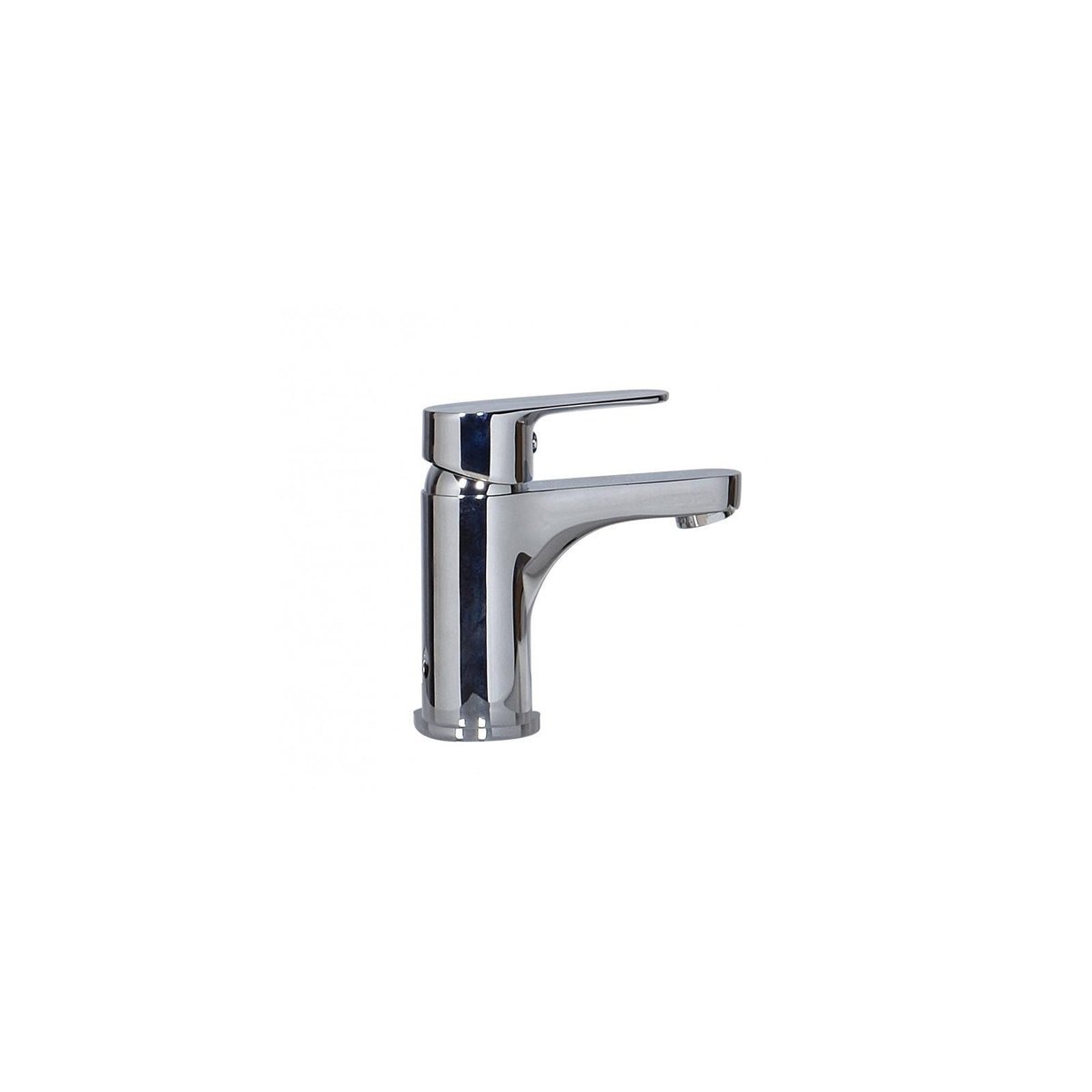 Ensemble meuble lave-mains d'angle + robinet KODA décor chêne, MOB IN