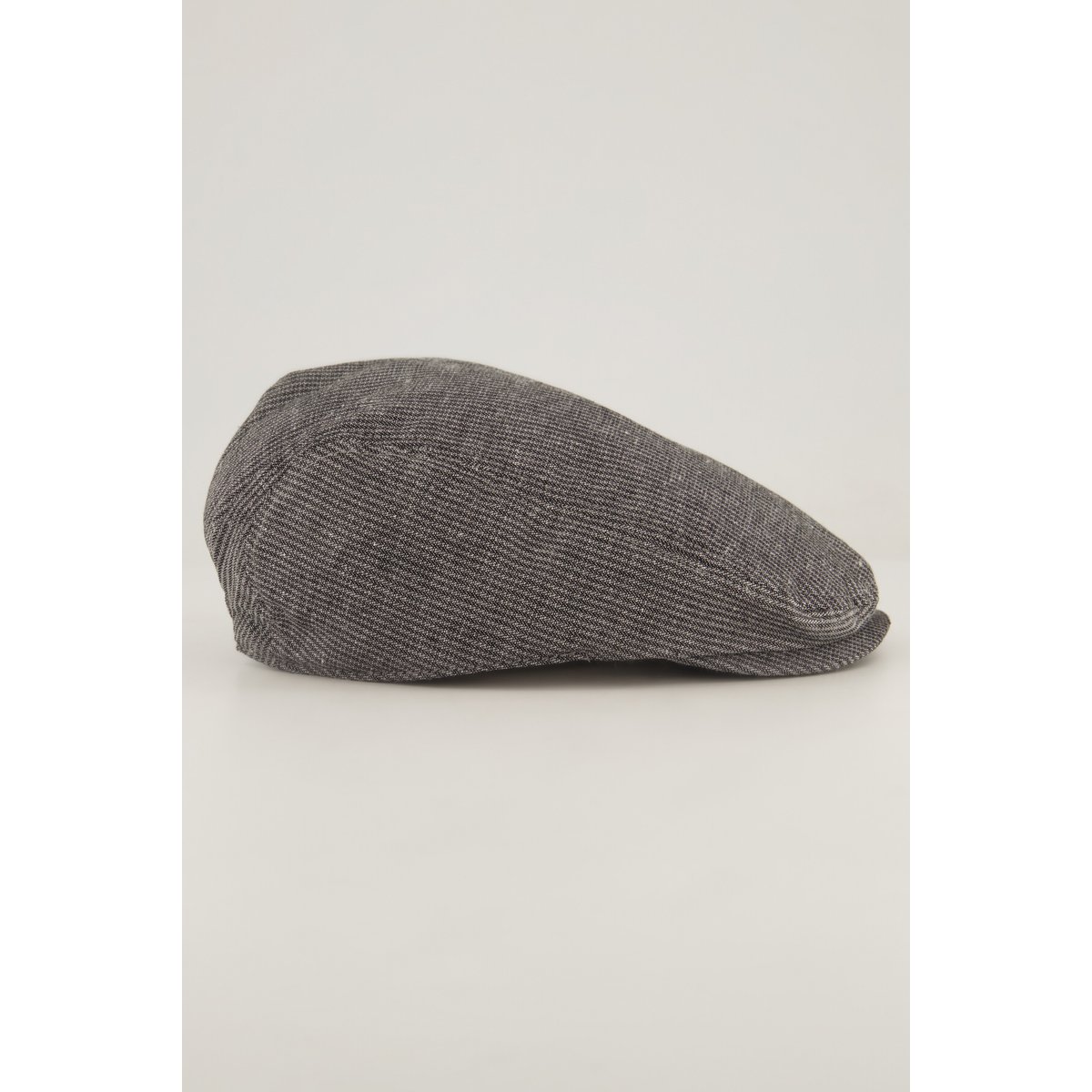 Casquette à visière, mélange coton-lin anthracite, JP1880